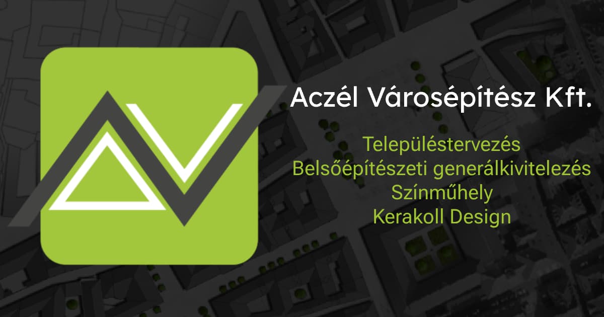 Aczél Városépítész Kft. Opengraph